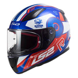 LS2 FF353 Rapid Stratus Helmet - Blue / Red / White