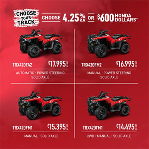 TWO & FOUR WHEEL FARM DEALS - AVAIL JUNE 2025  PLUS IRD INVESTMENT BOOST