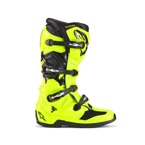 Tech-7 MX Boots Yellow Fluoro/Black 9