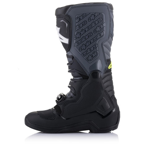 Tech-5 MX Boots Black/Cool Gray/Yellow Fluoro 9