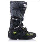 Tech-5 MX Boots Black/Cool Gray/Yellow Fluoro 10