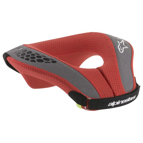 SEQUENCE YOUTH NECK ROLL BLK/RD S/M