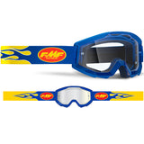FMF POWERBOMB YOUTH Goggle Spark - Mirror Red Lens