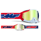 FMF POWERBOMB Goggle Rocket Blue - Mirror Blue Lens