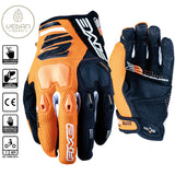 FIVE E2 Enduro Gloves - Orange Black