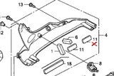 HONDA CBR1000RR RIGHT HAND COWL 64400-MEL-D21ZB