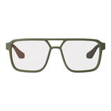 Leatt TheViz Pyrenees Sunglasses - Satin Green Polarized Silver 20 VLT