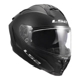 LS2 FF817 Challenger II Solid Helmet - Matte Black