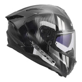 LS2 FF817 Challenger II Nitro Helmet - Black / Grey