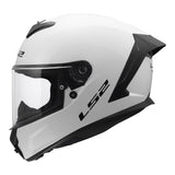 LS2 FF820 Rapid III Solid Helmet - Gloss White