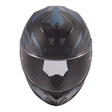 LS2 FF820 Rapid III Xtrem Helmet - Black / Blue Petrol