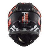 LS2 MX436 Pioneer Evo Adventurer Helmet - Black / White