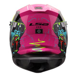 LS2 MX706J COZ Junior Gorilla Helmet - Gloss Purple 06