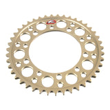 Renthal Sprocket Rear Silver 43T Alloy 7075 T6 Grooved Suzuki