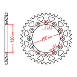 Sprocket Kit Honda CB250 Hornet - 520SO 14/45