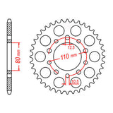Sprocket Kit Triumph Speedmaster 800 - 525XRE 17/45
