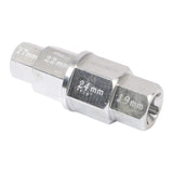 WHITES 4-IN-1 HEX AXLE TOOL 17 19 22 24mm ALUM