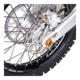 Zeta Axle Nut M22X30-P1.5 H17 - Orange