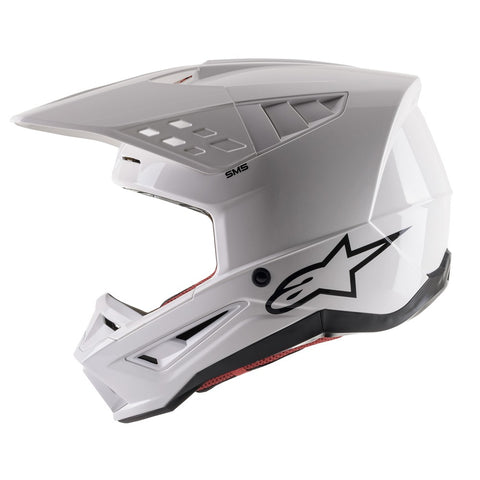 Alpinestars S-M5 Solid Helmet White Gloss S