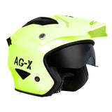 RXT AG-X Farm Helmet - Fluro Yellow