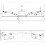 dimensions taper bars