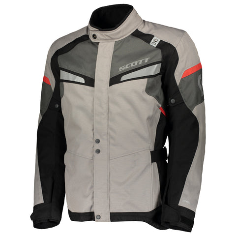 Scott Storm DP Jacket Light Grey_Red