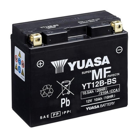Batterie moto YUASA 12N5.5-3B 12V 5.8AH 55A