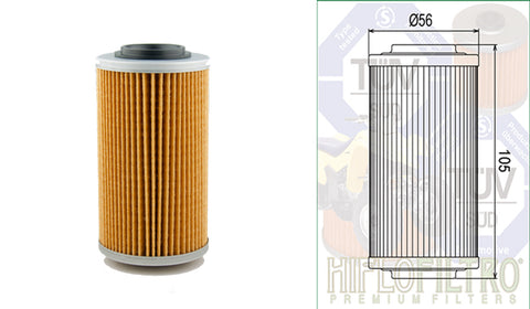 HiFlo HF556 Oil Filter