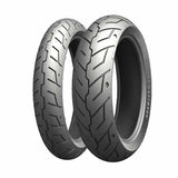 Michelin Scorcher 21 (front and rear pictured) has been conceived exclusively for Harley-Davidson Street Rod and can handle the potholes and ruts of the city, attack and eat the pavement