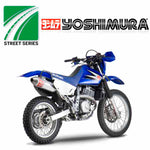 Yoshimura RS-2 Slip On for 1996-2017 Suzuki DR650 - stainless/aluminium - includes a removable USFS approved Spark Arrested insert