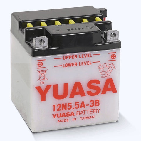 YUASA 12N55A3B - comes with acid pack