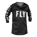 Fly Racing 2023 F-16 Youth Jersey - Black / White