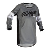 Fly Racing 2023 Kinetic Khaos Youth Jersey - Grey / Black / White
