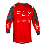 Fly Racing 2024 F-16 Jersey - Red / Charcoal / White