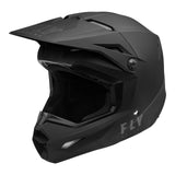 Fly Racing 2024 Youth Kinetic Helmet - Matte Black