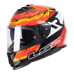 LS2 FF800 Storm Helmets - Rinaldi Replica Orange