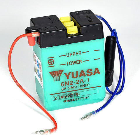 YUASA 6N22APK - comes with acid pack