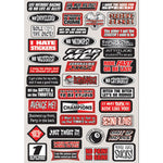 FX07-68012 Factory Effex Fun Phrases Sticker Sheet