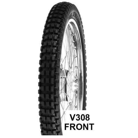 275-21 TT V308F Trial Vee Rubber Tyres  V21275V308F